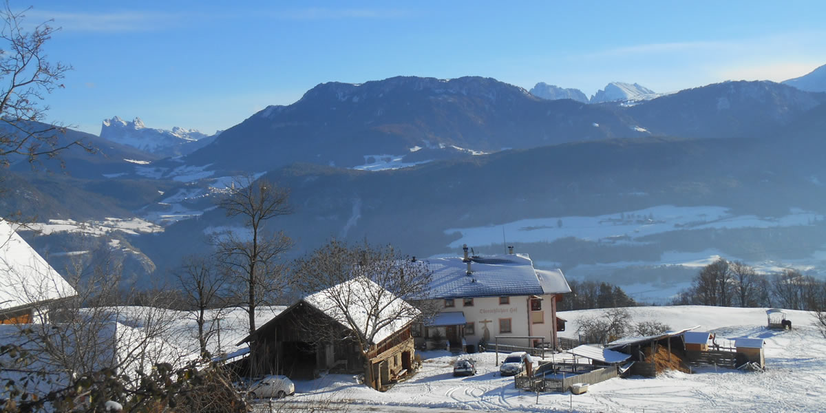 Am Ritten Winter in Südtirol - Winterurlaub / Skiurlaub bei Bozen am Ritten